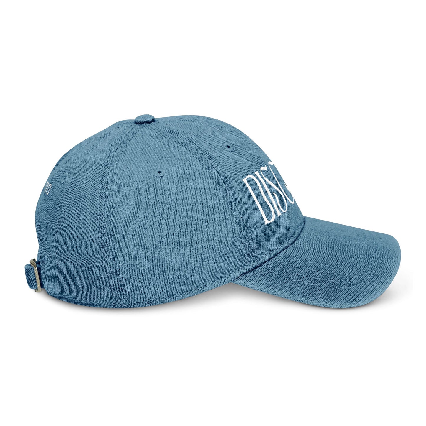 Disciple Denim Hat, Embroidery Baseball cap, Matthew 16:24 (מתי 16:24), Multiple Colors, Christian Accessories