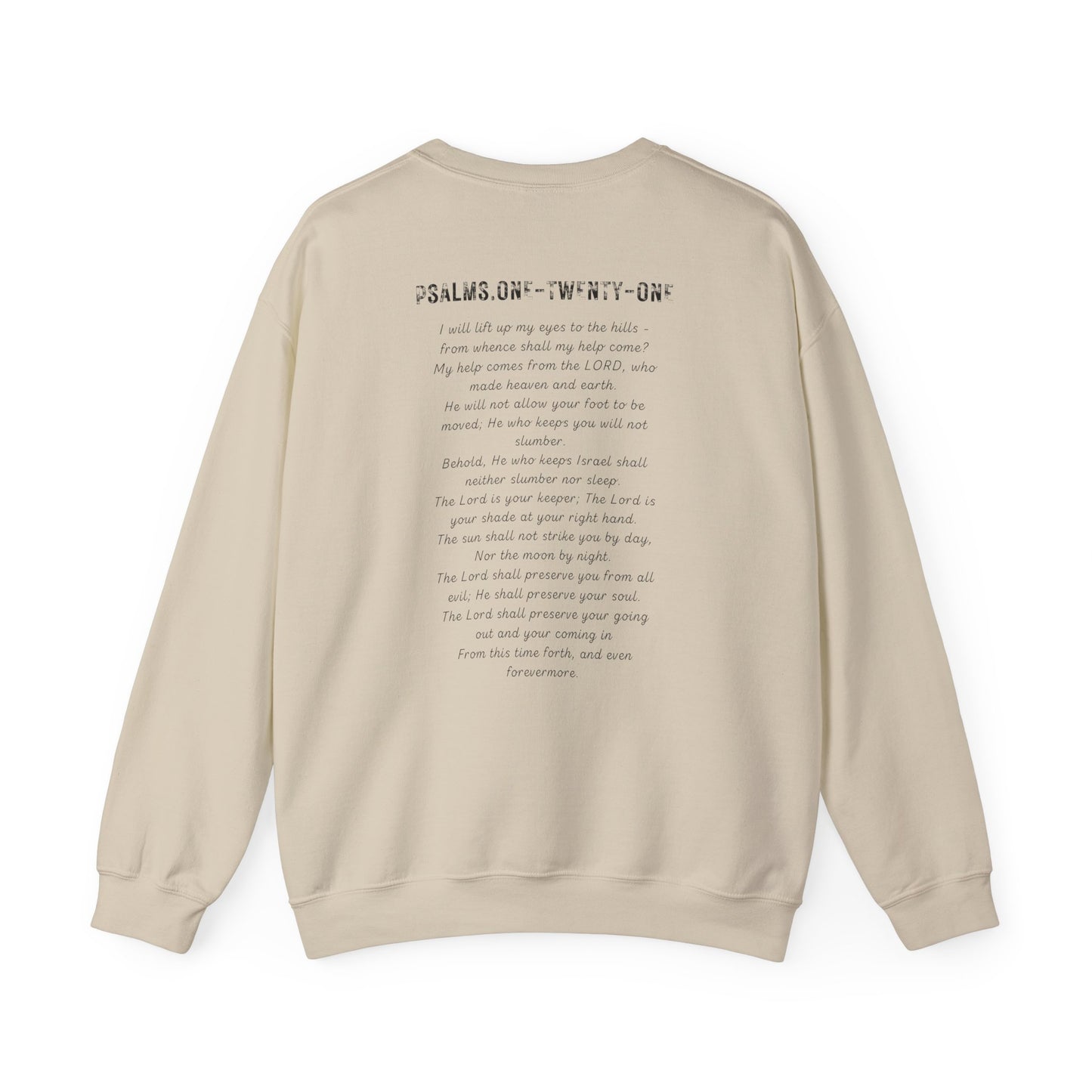 Psalms 121, Look Up Unisex Sweatshirt, Multiple Bright Colors Sweaters, Christian Streetwears