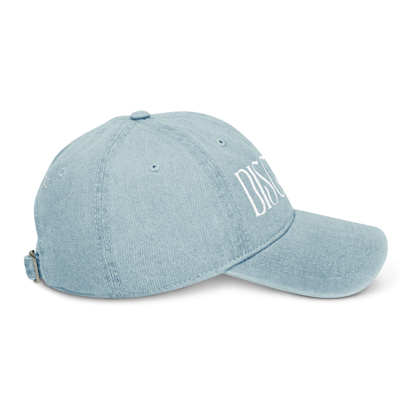 Disciple Denim Hat, Embroidery Baseball cap, Matthew 16:24 (מתי 16:24), Multiple Colors, Christian Accessories