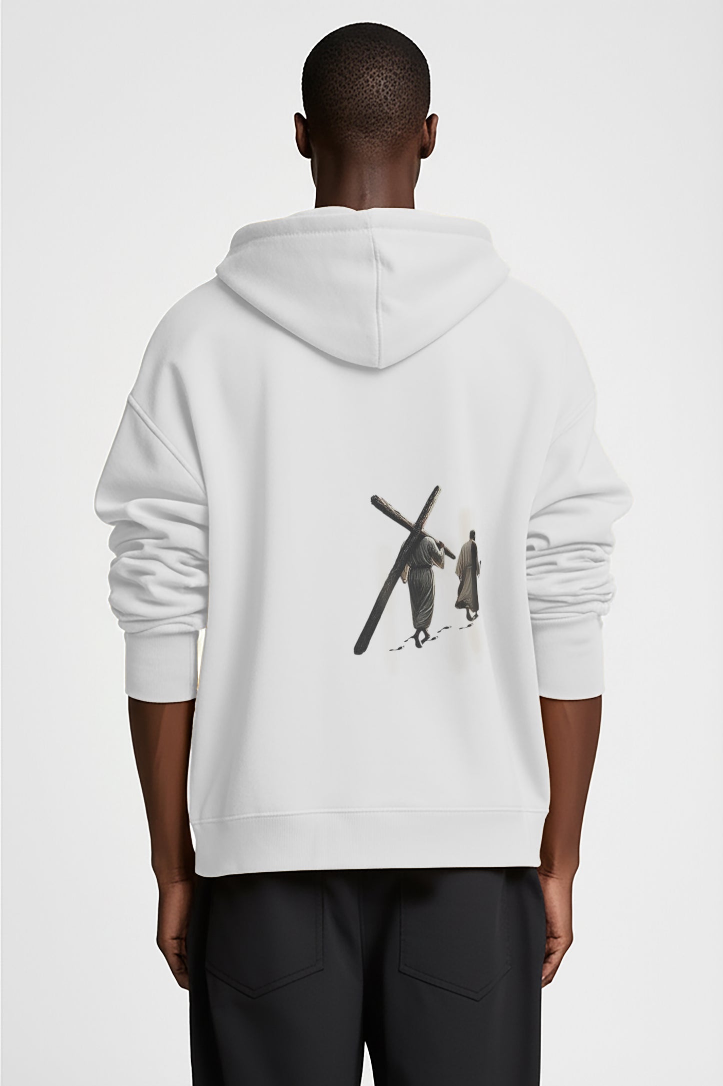 Matthew 16:24 (מתי 16:24), Unisex Inspirational Streetwear Hoodie, Bright Colors, Christian Apparels