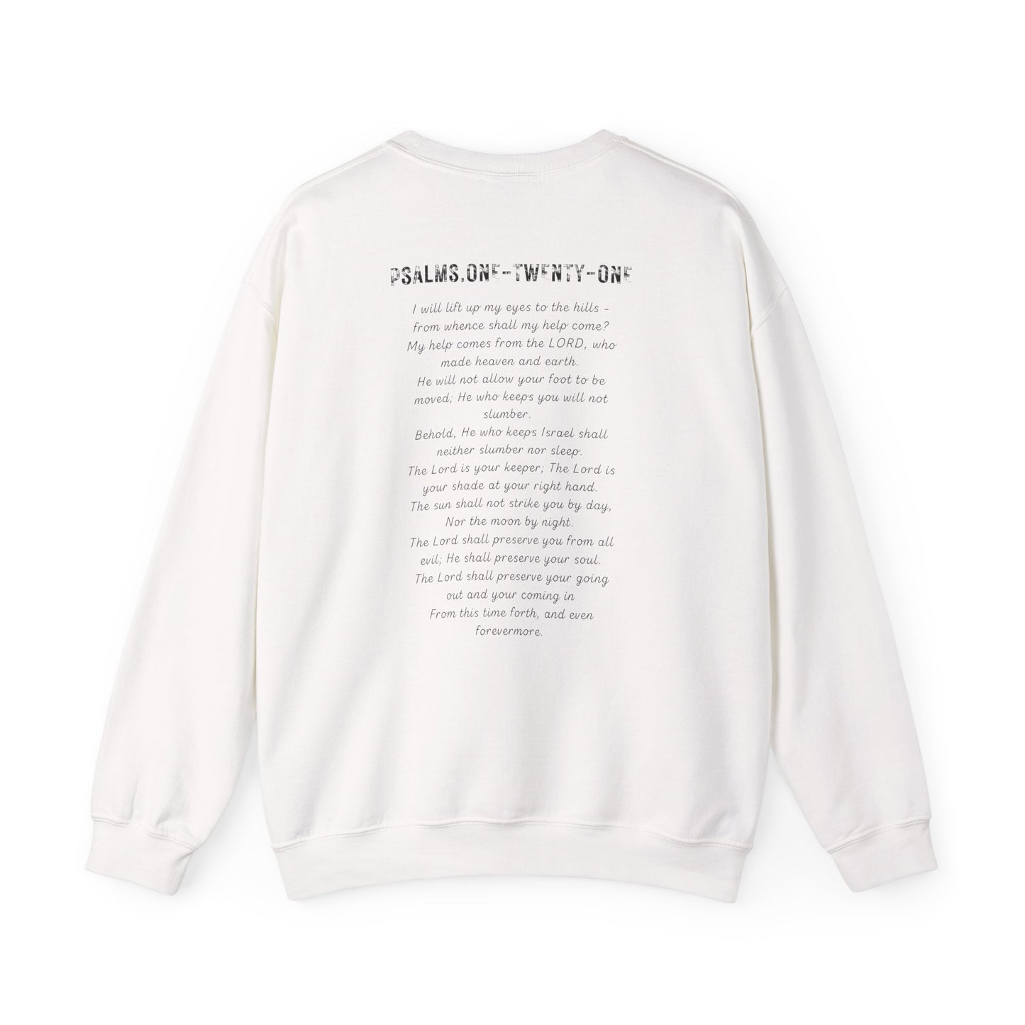 Psalms 121, Look Up Unisex Sweatshirt, Multiple Bright Colors Sweaters, Christian Streetwears