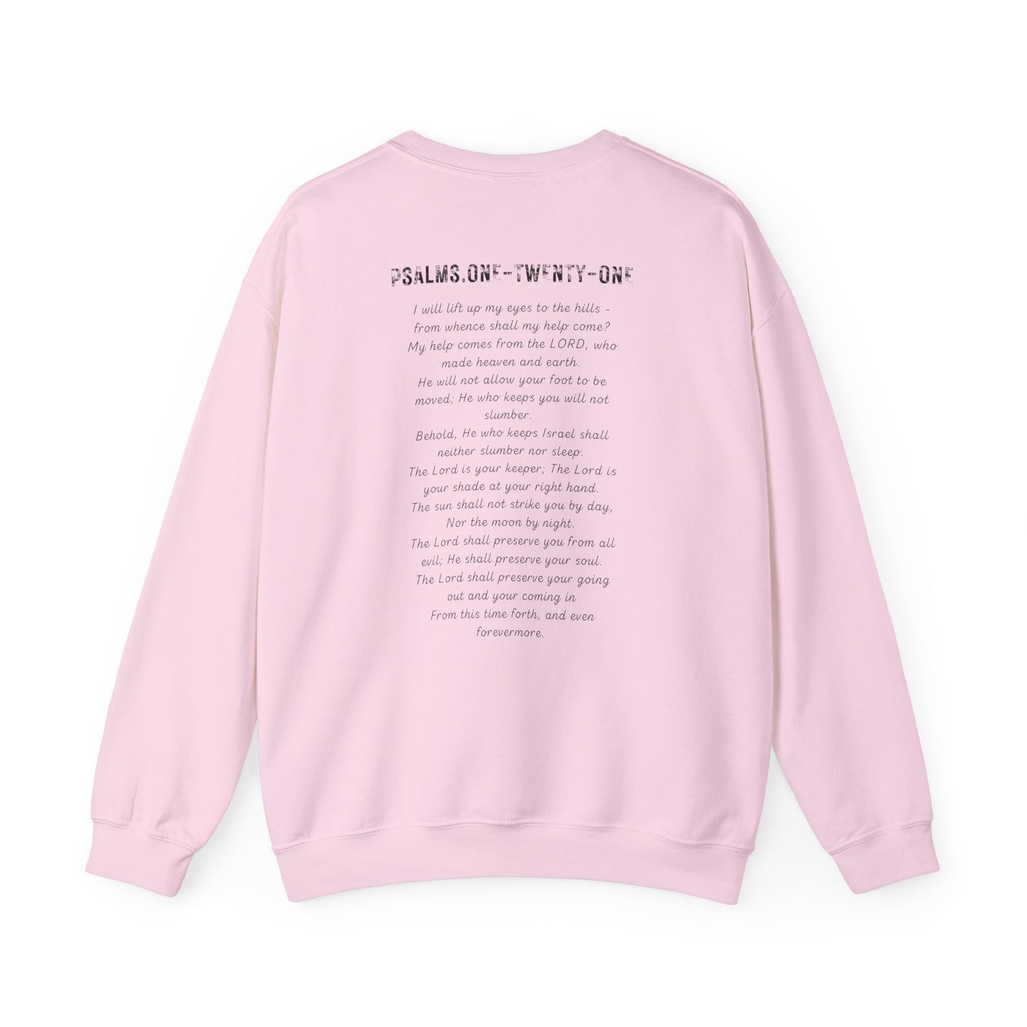 Psalms 121, Look Up Unisex Sweatshirt, Multiple Bright Colors Sweaters, Christian Streetwears