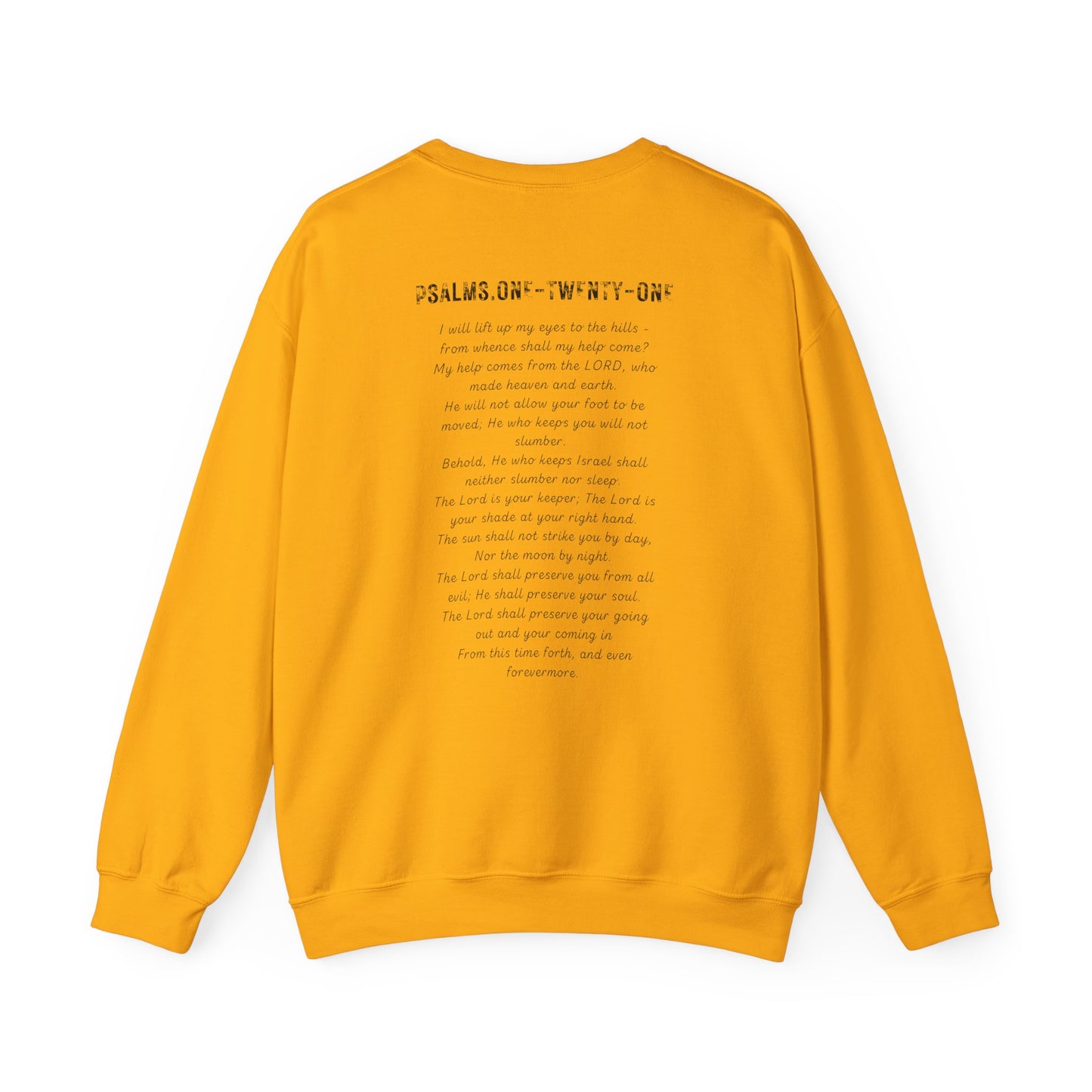Psalms 121, Look Up Unisex Sweatshirt, Multiple Bright Colors Sweaters, Christian Streetwears
